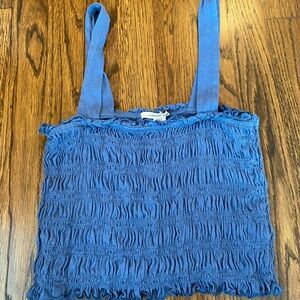 blue american eagle top size small selling for $9